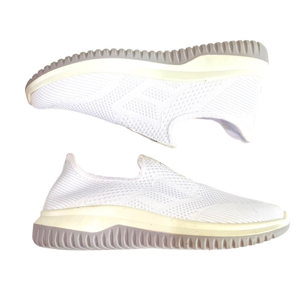 TWEAK BRAND ULTRA LIGHT WEIGHT RUNNING SPORTS WHITE SLIP-ON SNEAKERS SIZE EU 40 - Picture 6 of 14